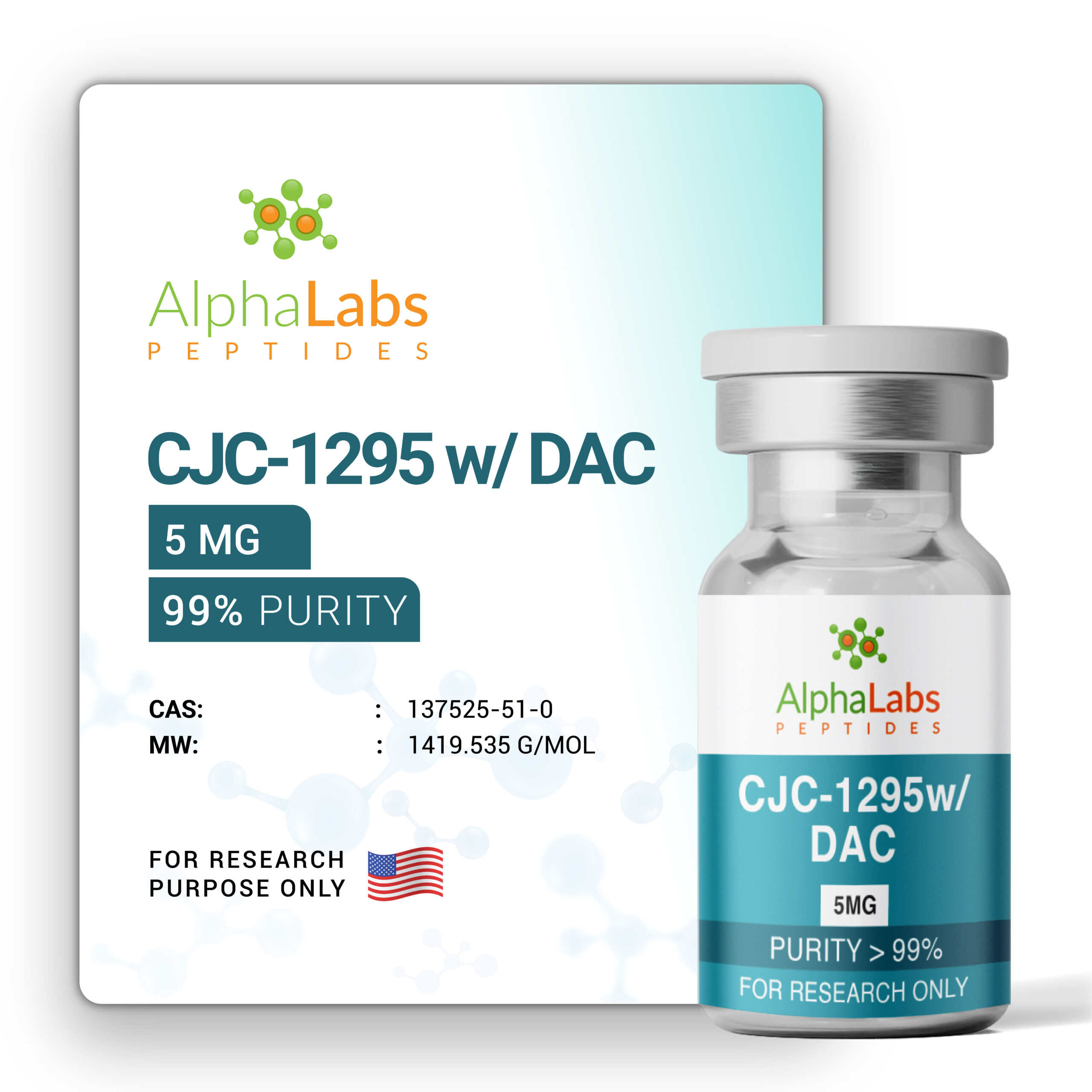 CJC-1295 w/ DAC (5mg) - Image 2
