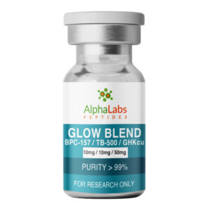 GLOW Blend: BPC-157 (10mg) / TB-500 (10mg) / GHKcu (50mg)