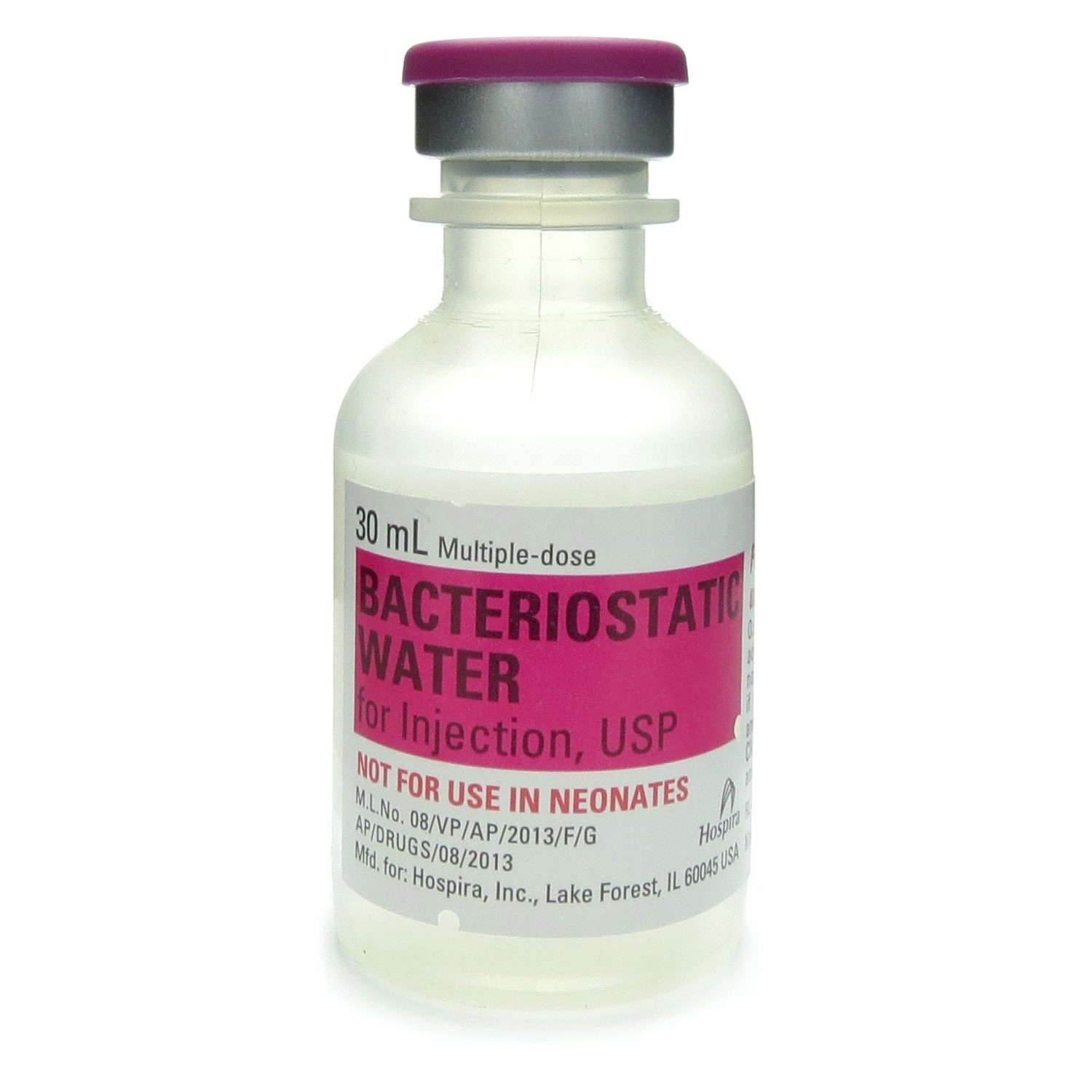 Bacteriostatic Water (30ML) (Hospira Brand)
